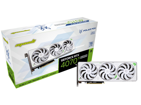 Manli GeForce RTX™ 4070 Ti Super 16GB 雪狐